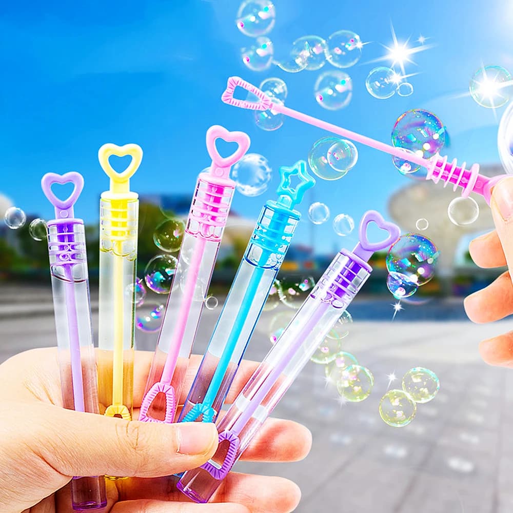 Mini jouet Tube vide à bulles mignonnes, 10 à 30 pièces, cadeaux d'anniversaire pour enfants, cadeaux scolaires, Souvenirs pour invités de mariage, récompenses Pinata pour enfants