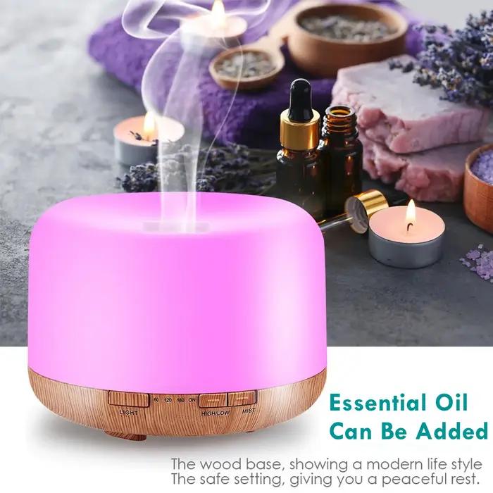 Diffuseur d'arôme OTHAI avec humidificateur d'air, lumières LED colorées et télécommande pour aromathérapie et bien-être à domicile occasions spéciales