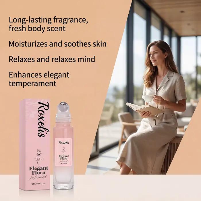 Huile parfumée à la rose de qualité supérieure