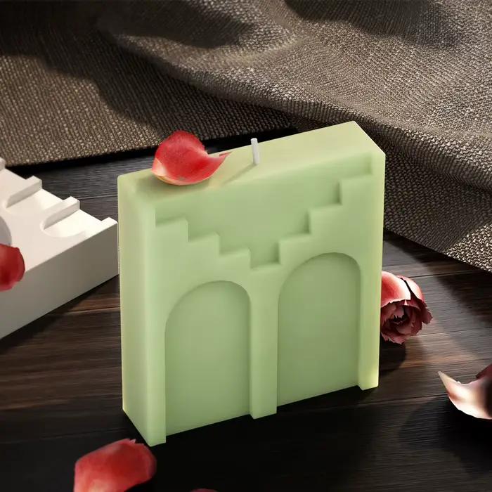 Moule bougie parfumée bricolage porte de ville moules château