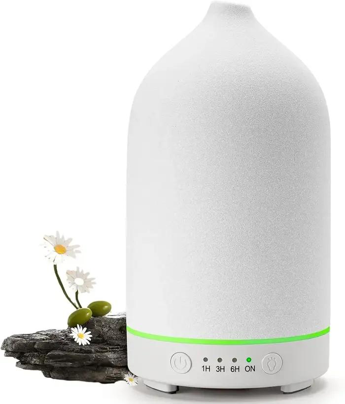 Diffuseur d'huiles essentielles à ultrasons en céramique