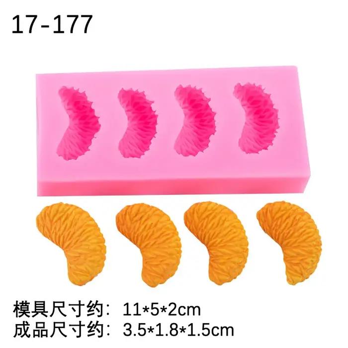 Nouveau moule à bougie orange au design innovant