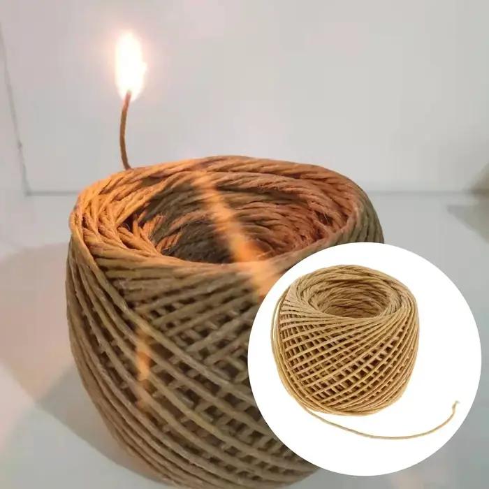 1 rouleau Mèche de cire d'abeille