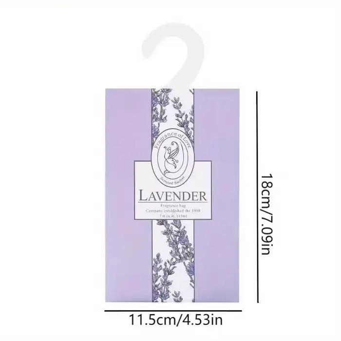 5/6 pièces odeur encens suspendu décor garde-robe Sachet placard voiture suspendus parfum