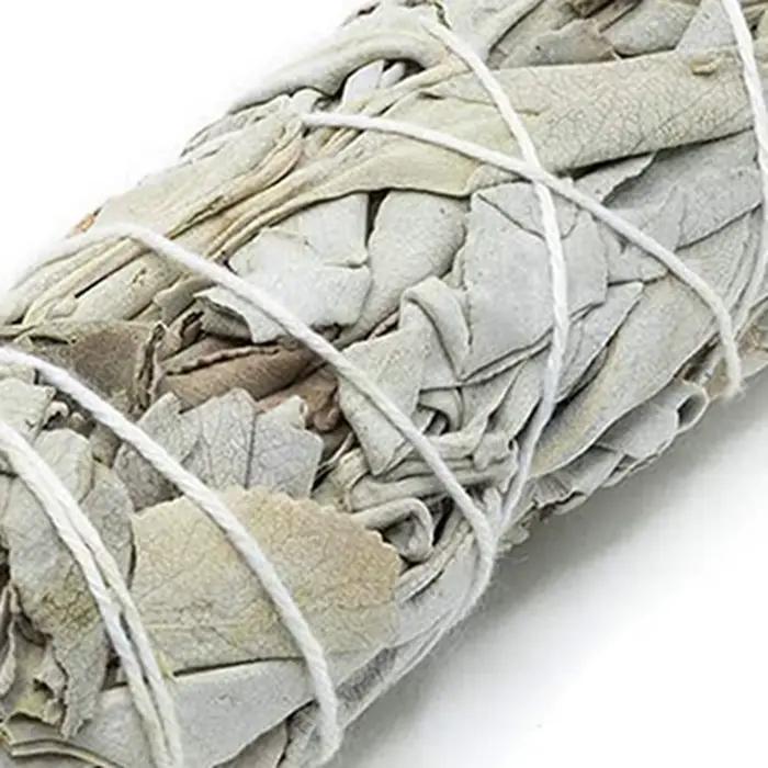 Bâtons d'encens de sauge blanche pour purification et nettoyage de la maison, aromathérapie portable à brûler