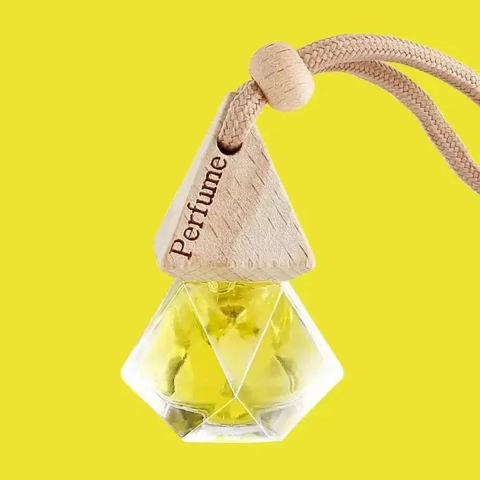 Bouteille pendentif de parfum d'aromathérapie pour voiture, diffuseur de parfum longue durée, désodo