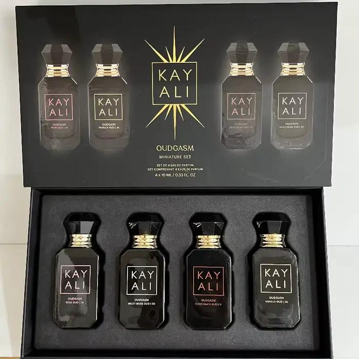 KAYALI Oudgasm Édition Limitée Coffret Mini Parfums 40ml Unisexe Oud Vanille Rose Chocolat Musc Luxe