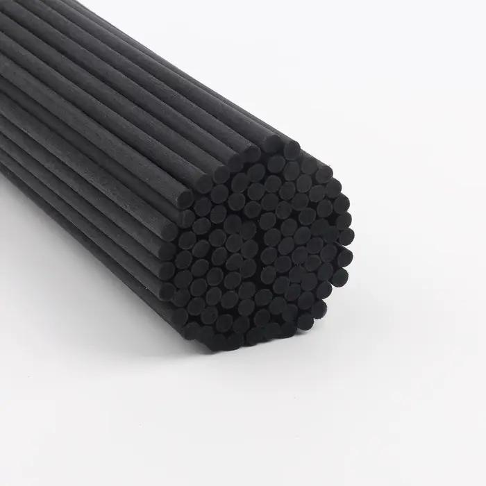 100 pièces L50/40CM X Dia5/4/3MM tiges de diffuseur de fibres de roseau noir de haute qualité pour la maison