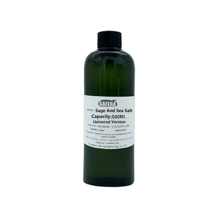 GAFERA 500 ml (16, 9 fl.oz) huile essentielle de sauge et de sel de mer-pour tous les diffuseurs sans eau