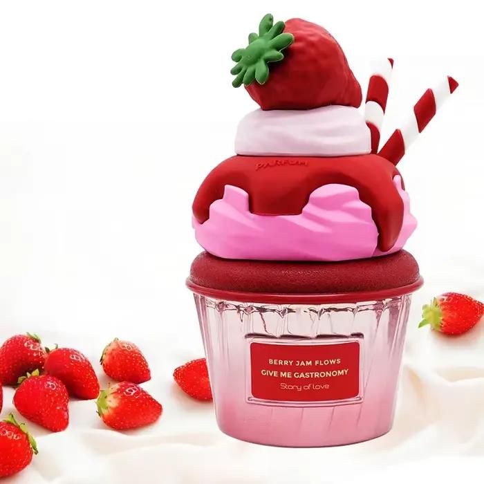 Parfum gourmand WARMKISS note de guimauve vanille café chocolat concentration saveur durable pour homme femme occassions spéciales