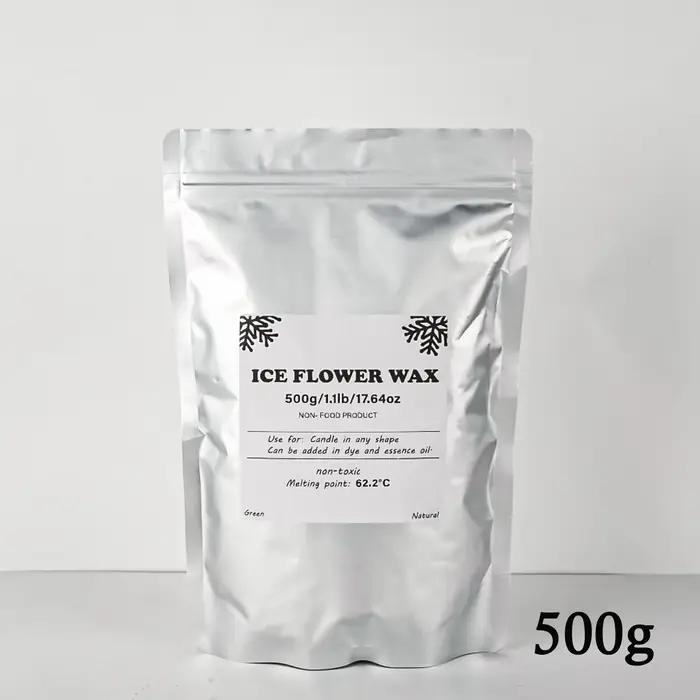 500g-1kg cire de sable cire de fleur de glace en gros bricolage bougies parfumées faisant des fournitures cire de flocon de neige cire de perle matériaux de peinture de sable