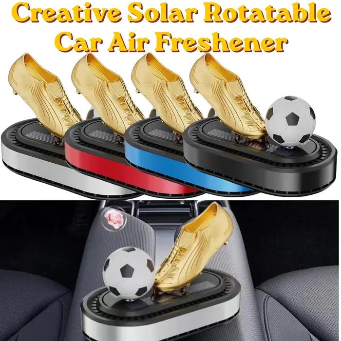 Diffuseur d'arômes rotatif solaire pour voiture