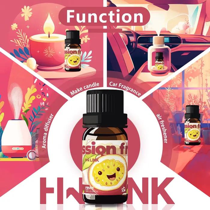 Huile essentielle de fruit de la passion 10 ml Huiles parfumées au