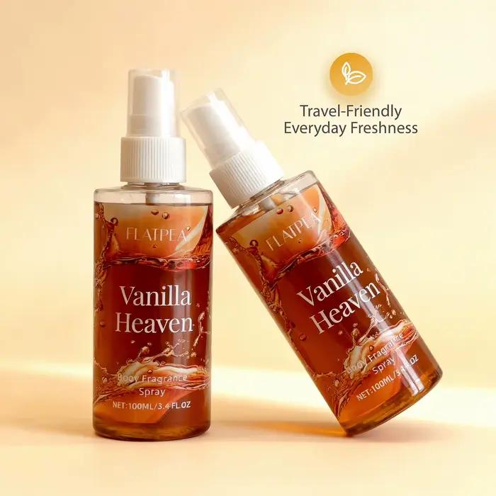 Spray de parfum alimentaire Portable au caramel et vanille