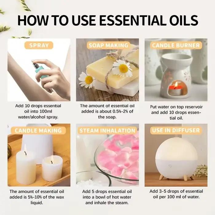 Huile Essentielle Saveur Fruit Plante Naturelle Arôme Tropicale Mango Pineapple Diffuseur Bricolage Bougie Savon Occasions Spéciales