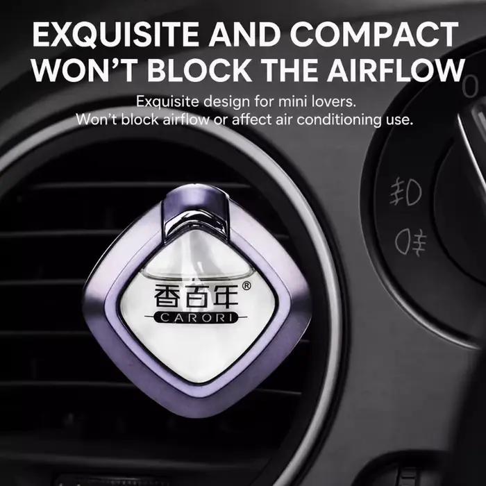 Diffuseur d'air pour voiture CARORI, parfum à clip pour grille d'aération, parfum léger et durable, ornement intérieur de voiture de haute qualité.