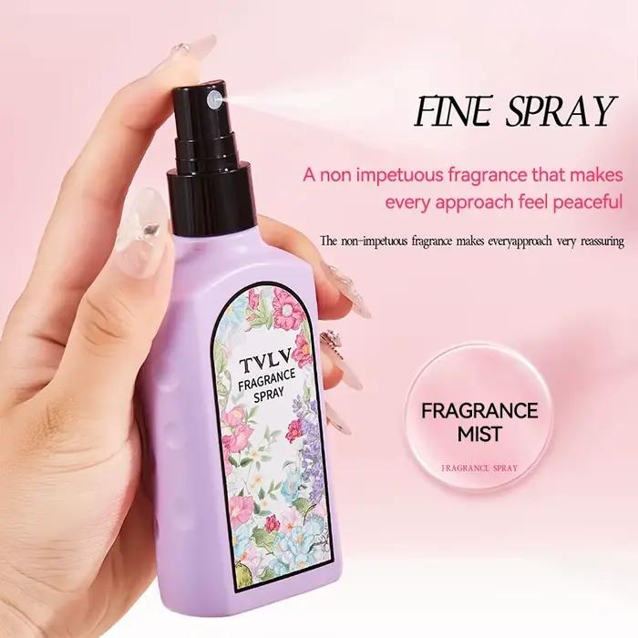 Spray parfumé TVLV Jasmine - Parfum longue durée pour vêtements féminins
