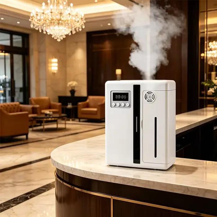 Diffuseur d'arômes pour hôtel, usage commercial, machine à parfum d'intérieur, Bluetooth intelligent, pulvérisation automatique, machine à parfum cinq étoiles