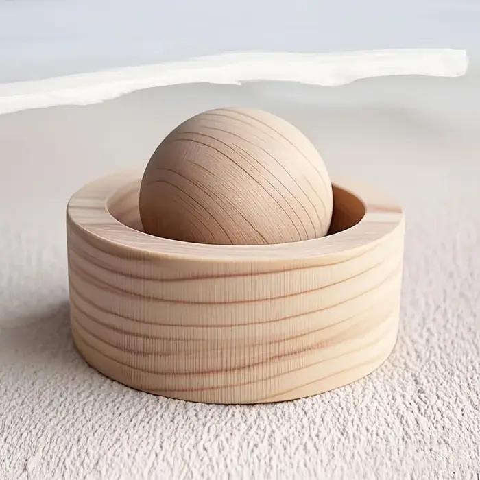 Mini-diffuseur d'huiles essentielles en bois pour éliminer les odeurs et déshydrater l'air maison voiture chambre salon salle de bain