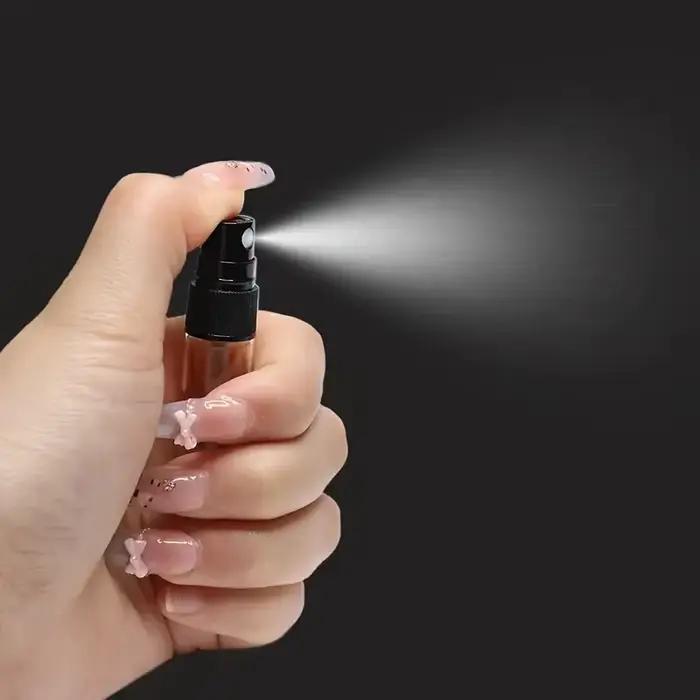 Mini bouteilles distributrices en verre, 3ML 5ML 10ML, huile essentielle de parfum, brume Fine, Spray Portable pour femmes
