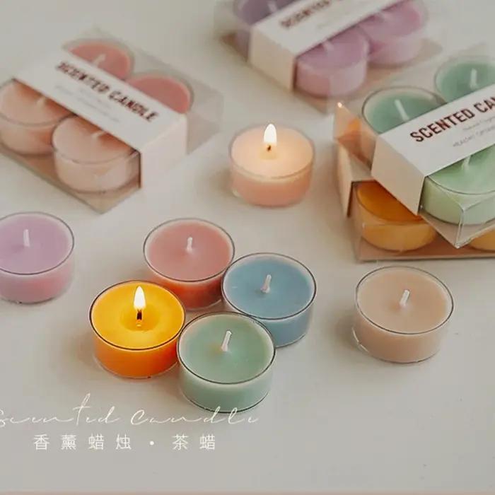 Bougies parfumées en forme de coupe en cire de soja pour décoration de maison, bar, mariage et occasions spéciales