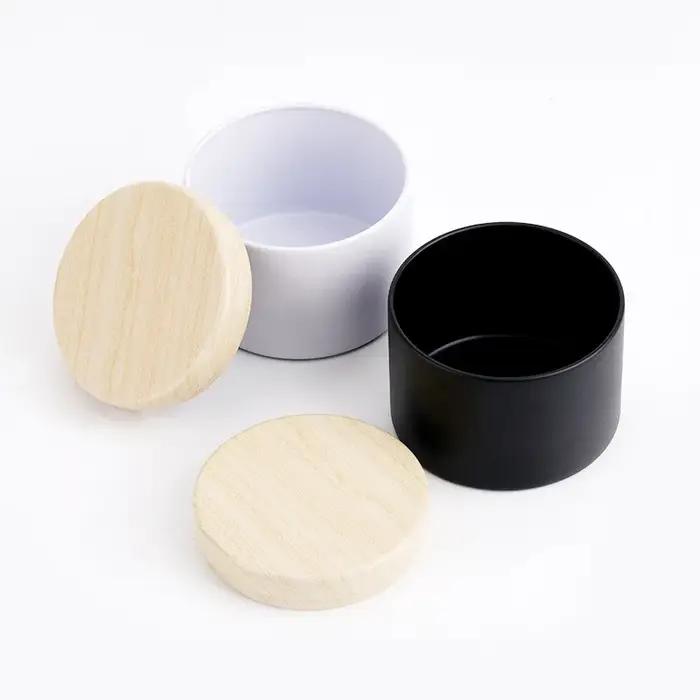 Conteneurs de bougies vides en métal 24 pièces/boîte