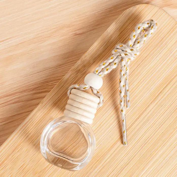 Diffuseur de voiture suspendu, flacon de parfum désodorisant pour voiture, bouteille de parfum pour voiture, huile essentielle d'aromathérapie
