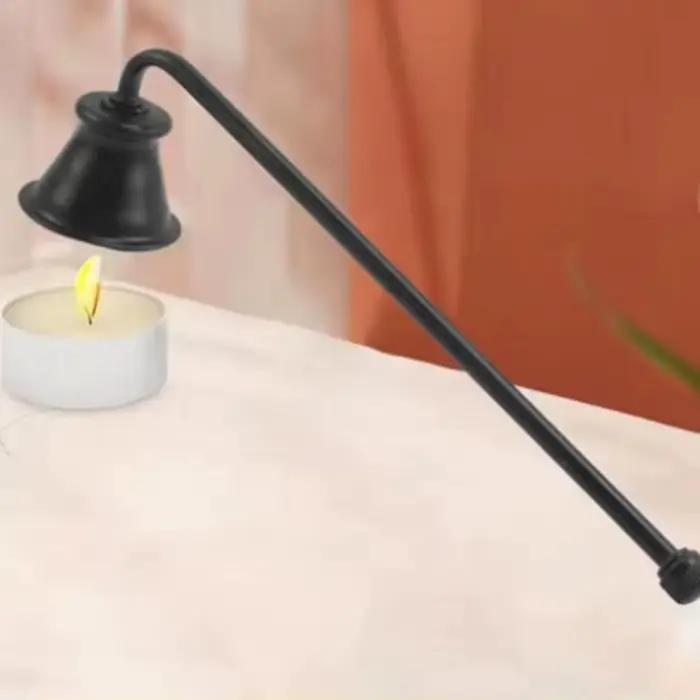 Extincteur de bougie en forme de cloche en fer pour la décoration intérieure et l'éteignoir de flamme pour les occasions spéciales