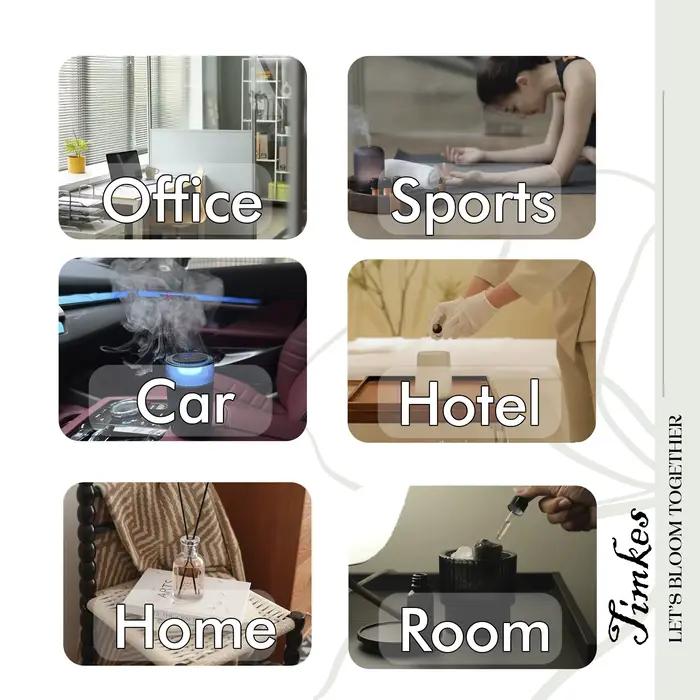 Diffuseur aromatique essentiel pour château, huile de parfum, appareil de parfum domestique, luxe hôtelier, ambiance relaxante et bien-être