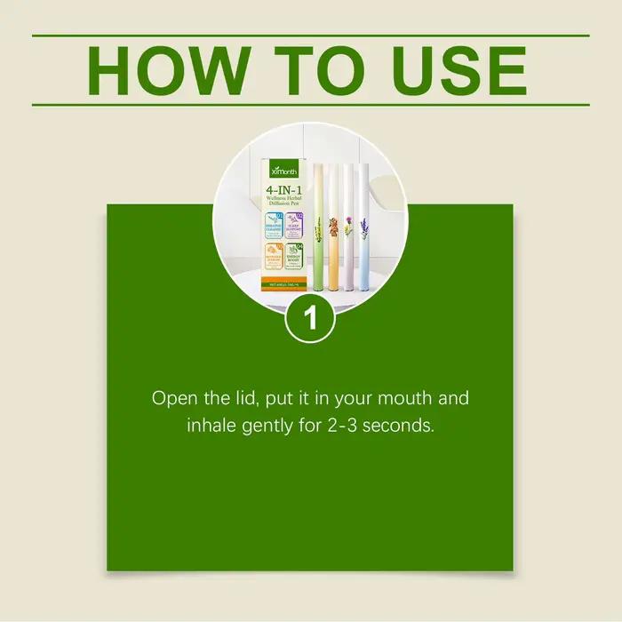 Bâtonnets de combinaison d'herbes naturelles pour diffuseur d'aromathérapie avec quatre saveurs uniques pour bien-être quotidien harmonieux et relaxation durable