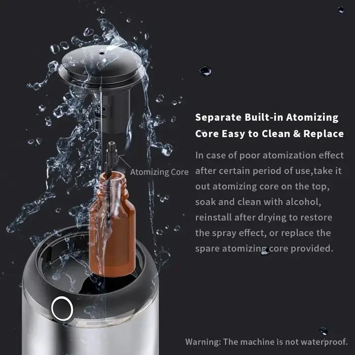 Diffuseur d'arôme de voiture technologie ultrasons rechargeable par USB pour ambiance relaxante et désodorisant intelligentUsageIdOccasionsSpéciales