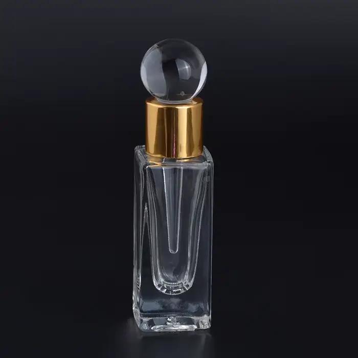 Bouteille de parfum Mini 7ml, huile essentielle Attar Oud, bouteille en verre avec bouchon en verre,
