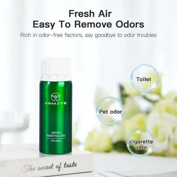 NAMSTE 100ml huiles essentielles d'harmonie pur naturel pour diffuseur humidificateur aromathérapie jasmin orchidée arôme huile parfum Spray