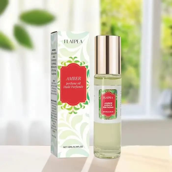 Huile de parfum à l'ambre et à la vanille sans alcool
