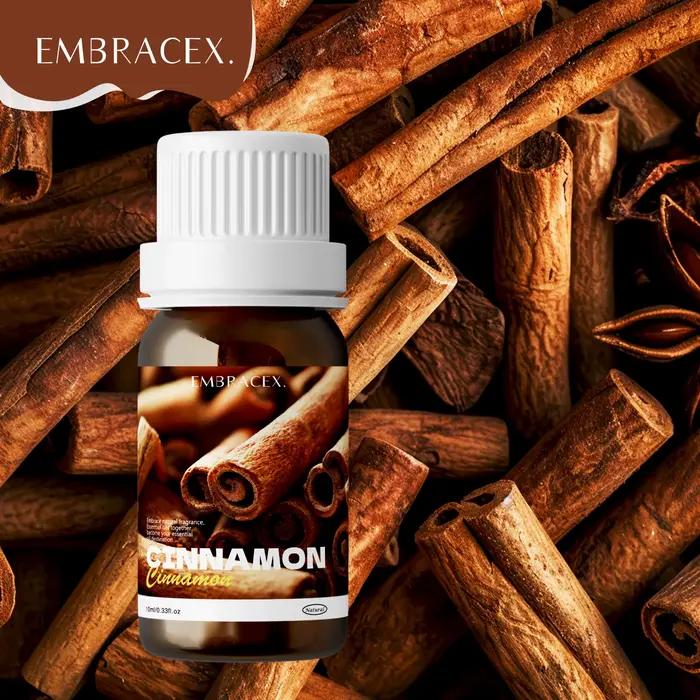 Huile de cannelle 10 ml, 100% naturelle, huiles essentielles de cannelle, huile essentielle d'écorce