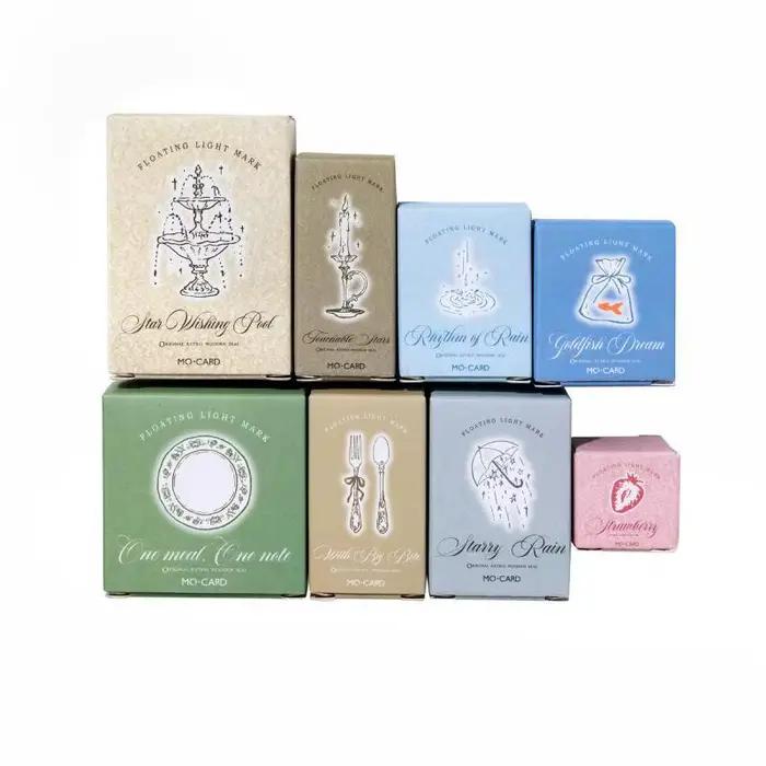 Tampon en bois pour bougies fontaines et articles de table, fournitures de bricolage, matériel de scrapbooking, papeterie, sceau pour loisirs créatifs