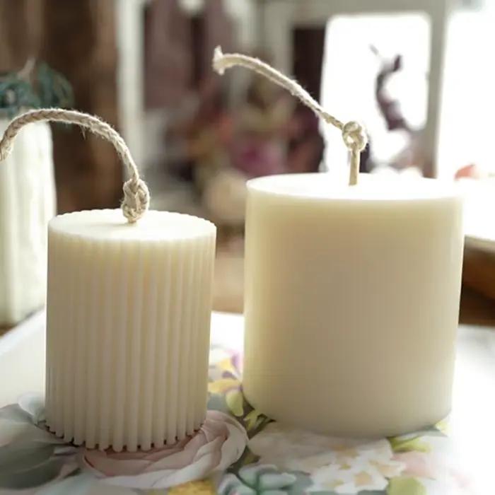 Bougie parfumée en flocons de cire de soja naturelle