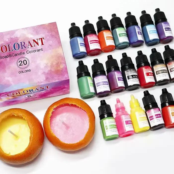 Pigment de colorant de bougie d'aromathérapie