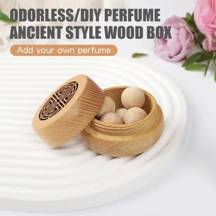 Diffuseur de parfum portable sans parfum en bois pour salon chambre à coucher voiture et autres pièces occasionnels cadeaux