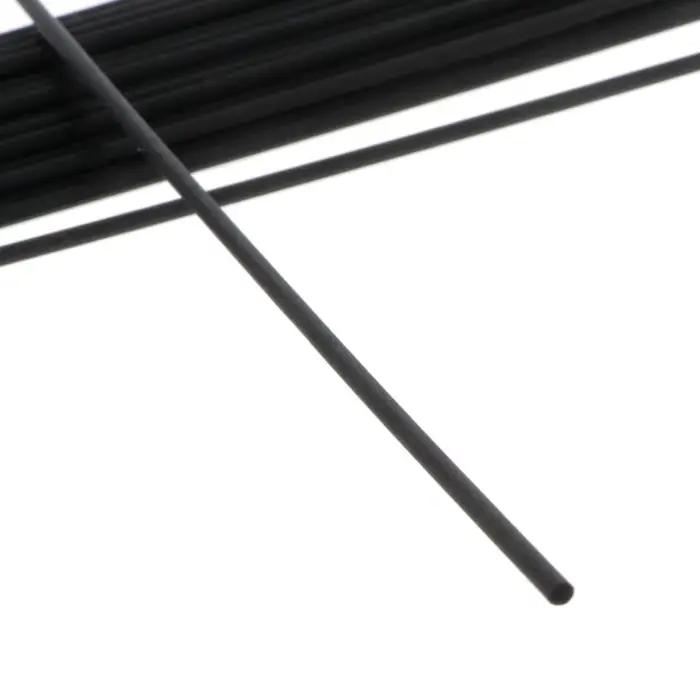 Bâtons de fibres noirs et blancs pour diffuseur aromathérapie de 30cm x 3mm pour décorer et purifier l'air de la maison occasions spéciales et quotidienne