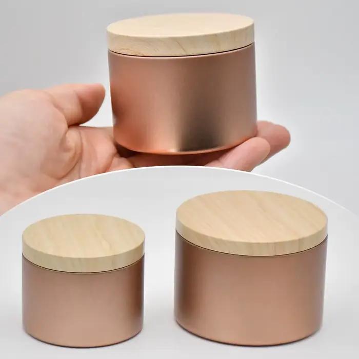 Boîtes à bougies 4oz/8oz 12 pièces, récipients à bougies pour la fabrication de bougies, pots à bougies en vrac, boîtes de fabrication de bougies DIY, pour la fabrication de bougies.