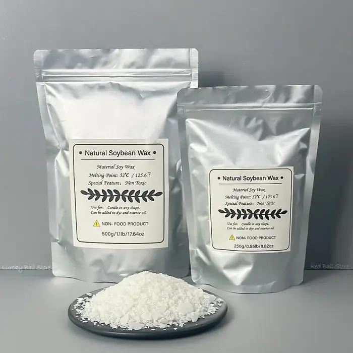 Matériel de fabrication de bougies artisanales DIY : 1 kg de cire de soja pure