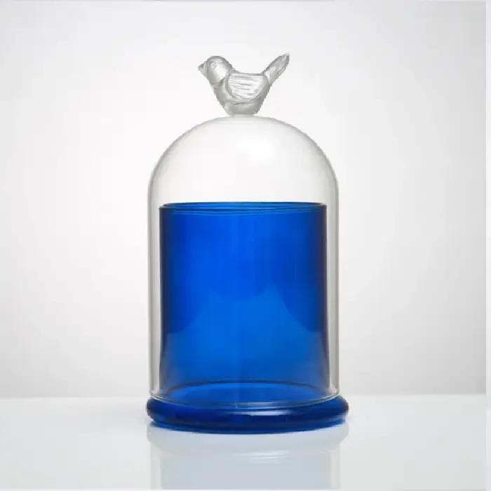 Bougies en verre modernes pour la décoration de la maison, accessoires d'aromathérapie et relaxation, idéales pour la thérapie par l'olfaction et la personnalisation de l'espace de vie