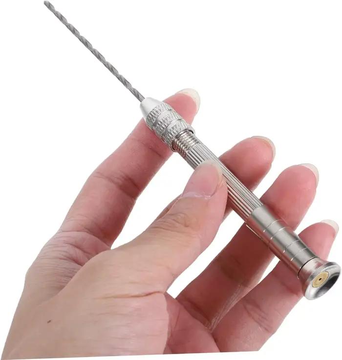 Ensemble d'outils de poinçon pour la fabrication de bougies, avec 2 forets de différentes longueurs pour la création de bougies personnalisées, outils de bricolage pour la décoration intérieure et les projets artistiques