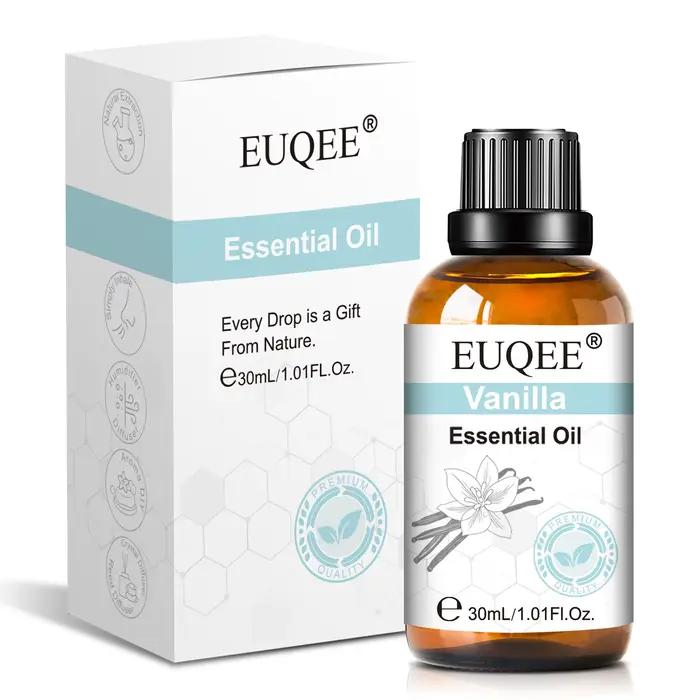 Huiles essentielles EUQEE 30ml pour aromathérapie, humidificateur, bougie parfumée, encens, patchouli, huile parfumée, bien-être et relaxation à offrir