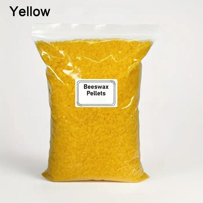 Cire d'abeille 1000g/500g/200g pour la fabrication de bougies faites à la main