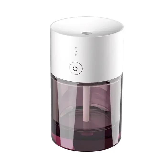 Diffuseur d'huiles essentielles portable 65ML, diffuseur d'arômes USB pour voiture, purificateur d'air en verre pour la maison, machine à parfum avec minuterie 3h, accessoire de bureau