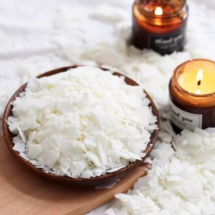 Bougie parfumée granulaire en cire de soja naturelle