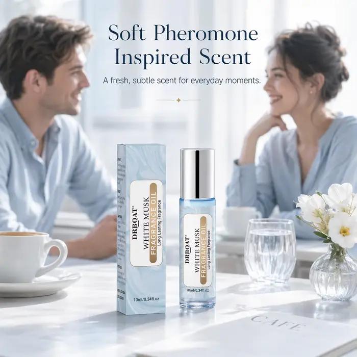 Huile de phéromone Musc Blanc - Huile essentielle parfumée subtile