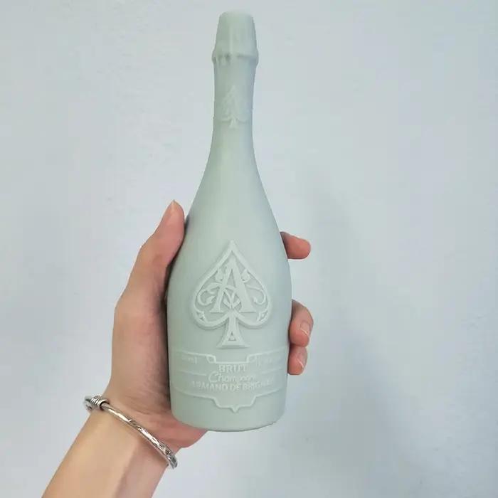 Moule de bougie de bouteille de Champagne parfumé 3D fait à la main